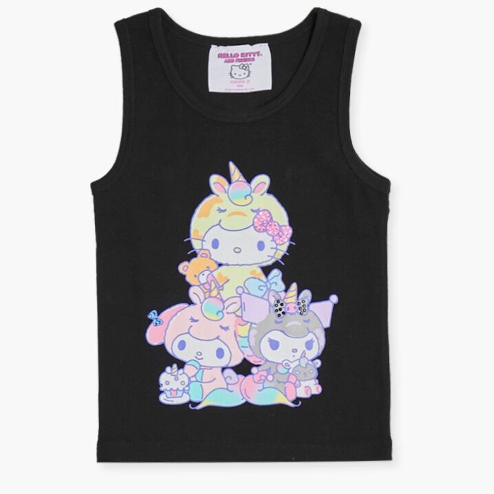 Forever 21 Girls Hello Kitty & Friends Tank Top (Kids)